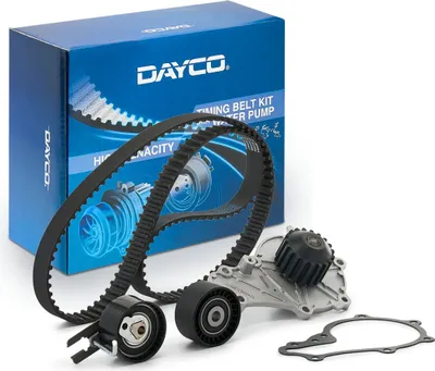 Produktbild von DAYCO KTBWP9140 Zahnriemensatz + Wasserpumpe für FORD Fiesta Mk6 Schrägheck (JA8, JR8) Fiesta Mk5 Schrägheck (JH1, JD1, JH3, JD3) Focus II Schrägheck