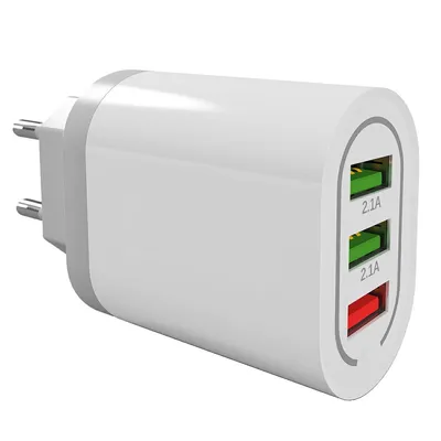 Image de APT PLP37F QUICK CHARGE Adaptateur de charge 3 x USB 18 W blanc