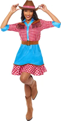 Produktbild von Wilde Cowgirl Lady Damenkostüm