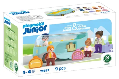 Produktbild von PLAYMOBIL Junior 71682 JUNIOR: Reisebus