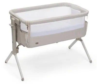 Produktbild von Chicco Next2me Armonia Beistellbett Silber  Kinder Silber One Size