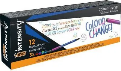 Image de Fineliner BIC Intensity Multicolore 12 pièce(s)