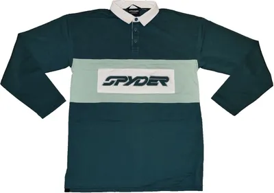 Produktbild von Spyder Herren Rugby Shirt - Gr L - Farbe grün