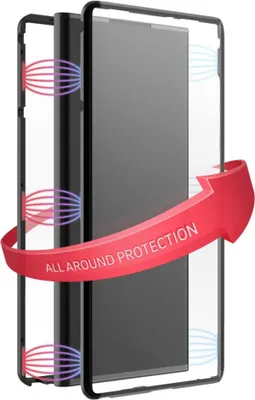 Produktbild von Hama 360° Glass Handyhülle 17,3 cm (6,8") Cover Schwarz