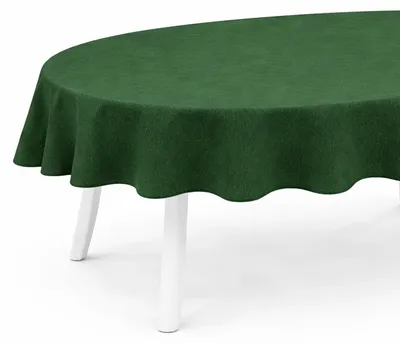 Produktbild von Bestlivings Gartentischdecke ( 140x180cm / Dunkelgrün ) Weichschaum – wetterfeste Outdoor Tischdecke mit Paspelband, rutschfest & abwischbar – ideal für Garten, Balkon & Terrasse