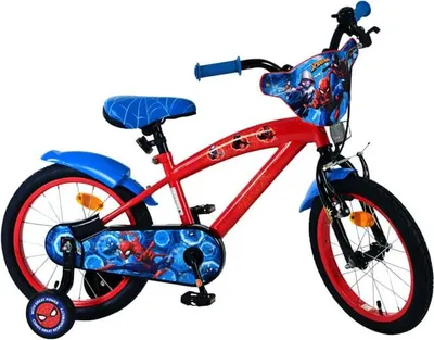 Produktbild von Spider-Man Kinderfahrrad - Jungen - 16 Zoll - Rot