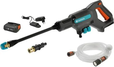 Produktbild von Gardena Aquaclean 24/18V SET Akku-Hochdruckreiniger, 24 Bar