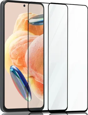 Produktbild von 2-Pack Xiaomi Redmi Note 12 Pro Displayschutzfolie – gehärtetes Glas 9H – Super Qualität 3D