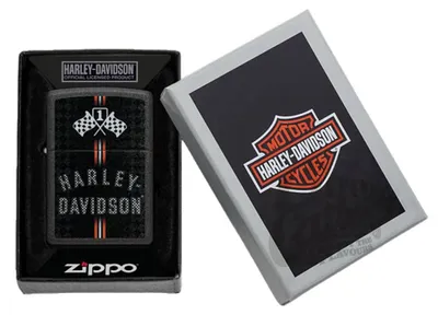 Zdjęcie produktu dla Zapalniczka Zippo Harley Davidson Bandiera A Scacchi Men Multicoloured Metal