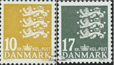 Produktbild von Briefmarken Dänemark 2006 Mi 1421-1422 (kompl.Ausg.) postfrisch Reichswappen
