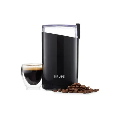 Image de Krups F20342 Moulin à café et à épices | Noir 200W