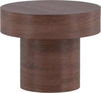Obrázok produktu pre FURNLUX Konferenčný stolík Malung orech 50 cm / Hauptfarbe: Braun / Abmessungen: 50 x 50 x 40 cm