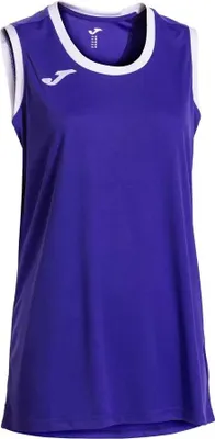 Productafbeelding van Joma Cancha Junior mouwloos T-shirt, blauw, voor kinderen van 12-14 jaar, kleur: blauw, maat: 12-14 jaar