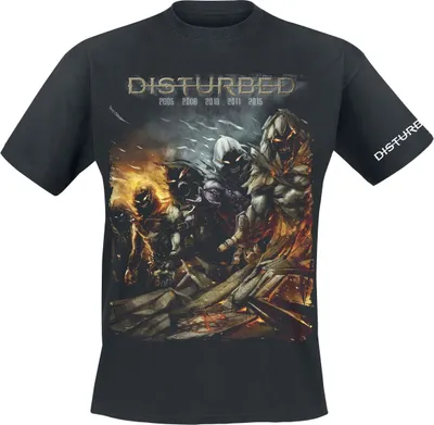 Produktbild von Disturbed T-Shirt Herren Evolution - The Guy schwarz 3XL