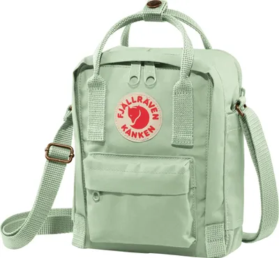 Produktbild von Fjällräven Kånken Sling, Unisex, Stoffbeutel, Klein, Reißverschluss, Fronttasche, Mintfarbe
