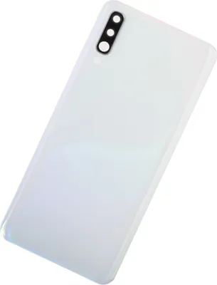 Produktbild von Für Samsung Galaxy A70 A705F Akkudeckel Back Cover Mit Kameralinse Weiss