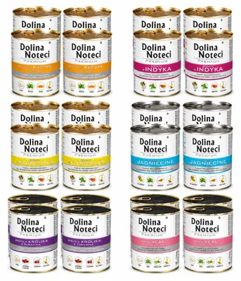 Zdjęcie produktu dla Dolina Noteci Premium mix smaków mokra karma dla psa 24x400 g