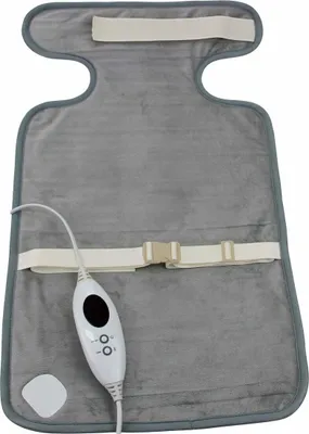 Obrázek produktu pro Ardes AR4H02, 38 x 65 cm, 100 W, Šedá, Fleece, Mikrovlákno, 90 min, Zpět, Krk, Ramena