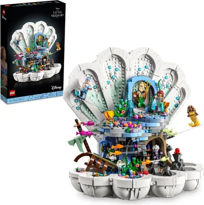 Image de Lego 43225 - Disney La Petite Sirène Royal Clamshell
