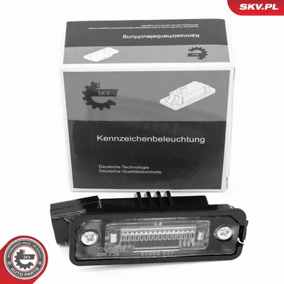 Produktbild von ESEN SKV 72SKV016 Kennzeichenbeleuchtung Rechts Links für VW Golf VII Schrägheck (5G1, BQ1, BE1, BE2)