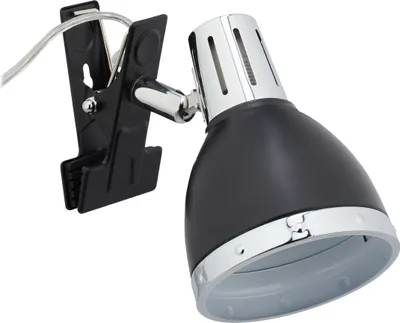 Produktbild von relaxdays Klemmspot Retro schwarz