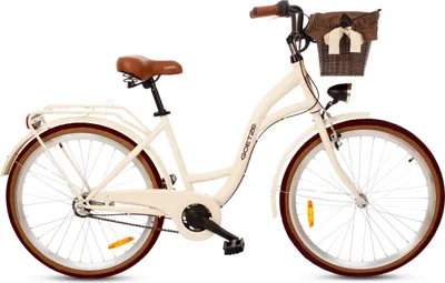 Produktbild von Goetze CityBike Style 26 Zoll 3 Gang Shimano Tiefeinsteiger Damen City Bike mit Korb