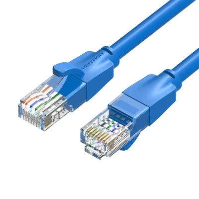 Obrázek produktu pro Síťový kabel UTP CAT6 Vention IBELD RJ45 Ethernet 1000Mbps 0,5 m modrý