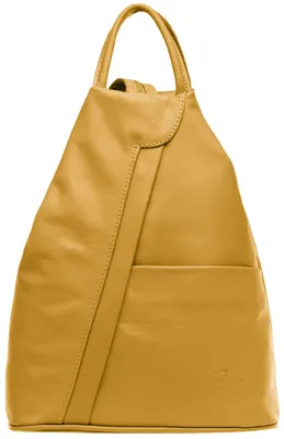 Produktbild von Caspar 2in1 Leder Rucksack Schultertasche Sportlich Elegante Damen Handtasche - SIGNATURE LINE - Modell No.782 -  Italy