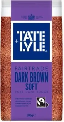 Produktbild von Tate & Lyle Sugars Fairtrade Cane Sugar -  Dark Brown Soft Sugar 500g
