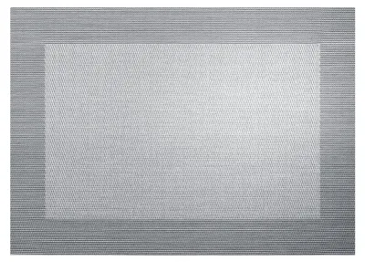 Produktbild von ASA Selection PVC-Tischset in Silver / Black, Maße: ca.33 x 46 cm (1 Stück)