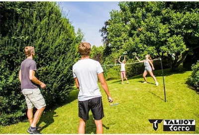 Produktbild von *Badm.-Set FAMILY 2Junior+2 Standardschläger,Thermobag