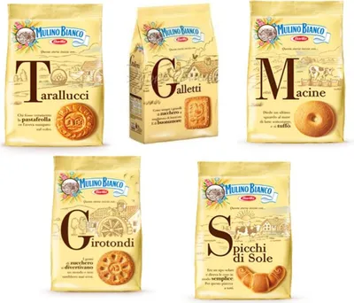 Produktbild von Mulino Bianco: Kekssortiment * Gesamt 1800 g * 5er-Packung