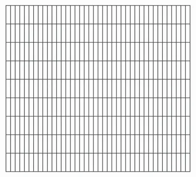 Immagine prodotto di Alberts 642945 Staccionata doppia, plastificata, antracite, altezza 180 cm