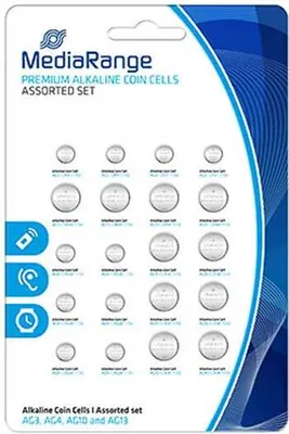 Produktbild von MRBAT119 MEDIARANGE Knopfzelle 20er Pack