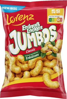 Image de Lorenz Erdnusslocken Classic croustillant et intense en goût 175g