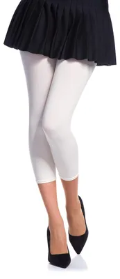 Productafbeelding van Romartex dames microvezel capri leggings, 60 den, maat XS/S, ecru