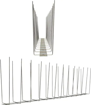 Obrázek produktu pro 5 metrů (10 x 0,5 m) rackových hrotů 2 řady na titanu V2A