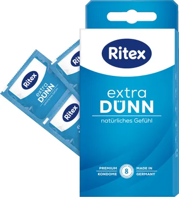 Produktbild von Ritex Extra Dünn 2 x 8 Kondome