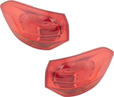 Productafbeelding van Achterlichtset links en rechts, P21W, PY21W, W5W, HELLA, geschikt voor onder andere OPEL ASTRA