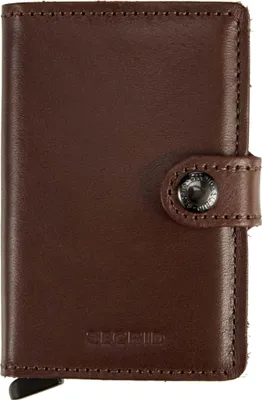 Produktbild von Secrid Miniwallet Original Dark Brown Kartensafe