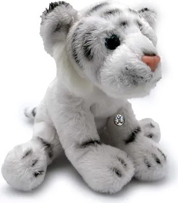 Produktbild von Tiger weiß Kuscheltier Großkatze Plüschtier Schnuffeltier AKIMA