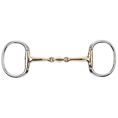 Produktbild von BUSSE Olivenkopfgebiss Doppelt Gebrochen KAUGAN® 14 mm Gebiss 14,5 cm