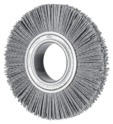 Produktbild von PFERD 43701182, Schleifbürste, Universal, Siliciumcarbid, 6000 RPM, Rund, 5,08 cm