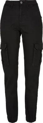 Zdjęcie produktu dla Urban Classics Ladies Bawełna Twill Utility Pants czarne - 29