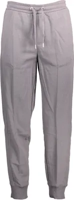 Produktbild von Graue Herren-Sporthose: Elastisch, 3 Taschen, stylischer Print