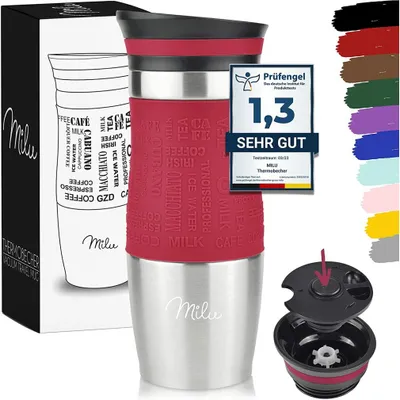 Immagine prodotto di Milu 6024 Milu Isolierbecher rot 0,37 l