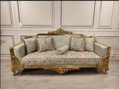 Immagine prodotto di Divano classico a tre posti barocco beige divano a 3 posti divano mobili divani