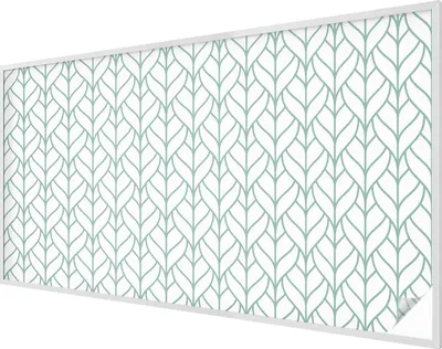 Produktbild von Buntglas Fensterfolie – 116x200 cm – Stained-Glass Design – blickdichte dekorative Sichtschutzfolie – selbstklebend, UV-Schutz – Pflanzensymmetrie