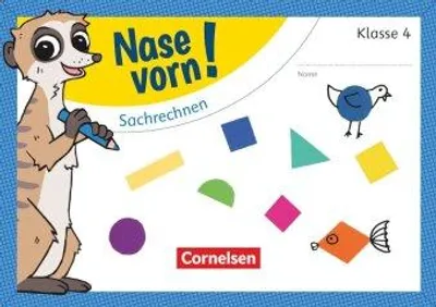 Obrázek produktu pro Nase vorn! - Mathematik 4. Schuljahr - Sachrechnen