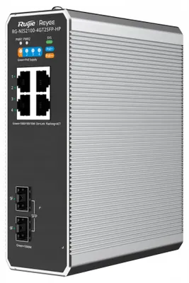Image de Reyee RG-NIS2100-4GT2SFP-HP Industrial switch (RG-NIS2100-4GT2SFP-HP)